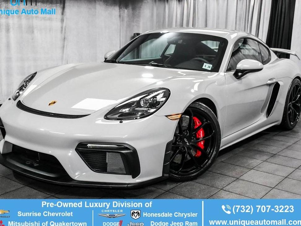 PORSCHE 718 CAYMAN 2023 WP0AC2A87PS275410 image